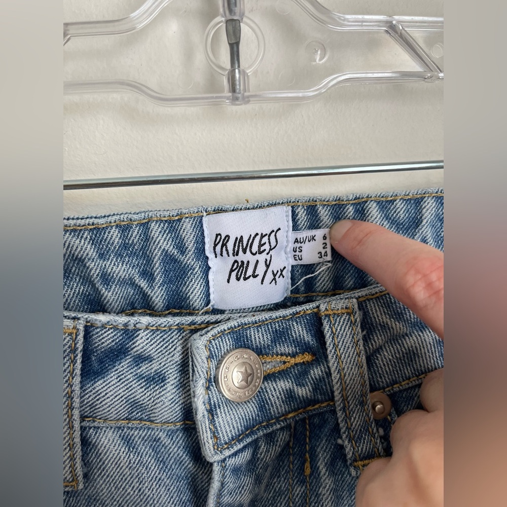 Princess Polly High Rise Denim (2) - Picture 6 of 7